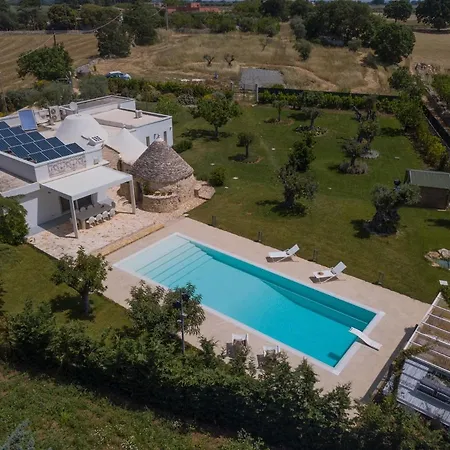 Helloapulia - Design Trulli Sampaolo With Private Pool - Heated On Request - Pet Friendly * ג'ויה דל קולה
