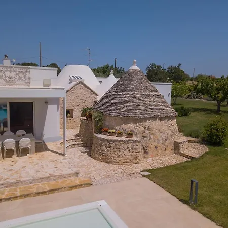 וילה Helloapulia - Design Trulli Sampaolo With Private Pool - Heated On Request - Pet Friendly ג'ויה דל קולה