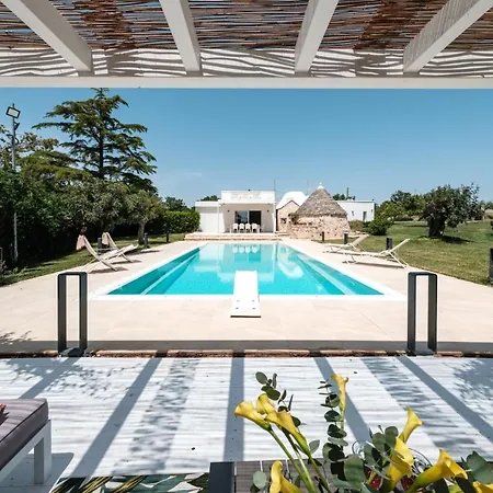 Helloapulia - Design Trulli Sampaolo With Private Pool - Heated On Request - Pet Friendly * ג'ויה דל קולה