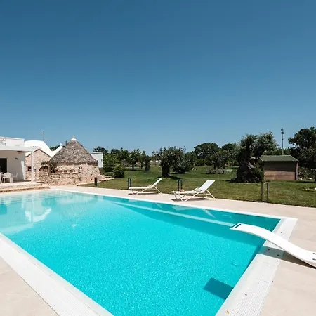 Helloapulia - Design Trulli Sampaolo With Private Pool - Heated On Request - Pet Friendly