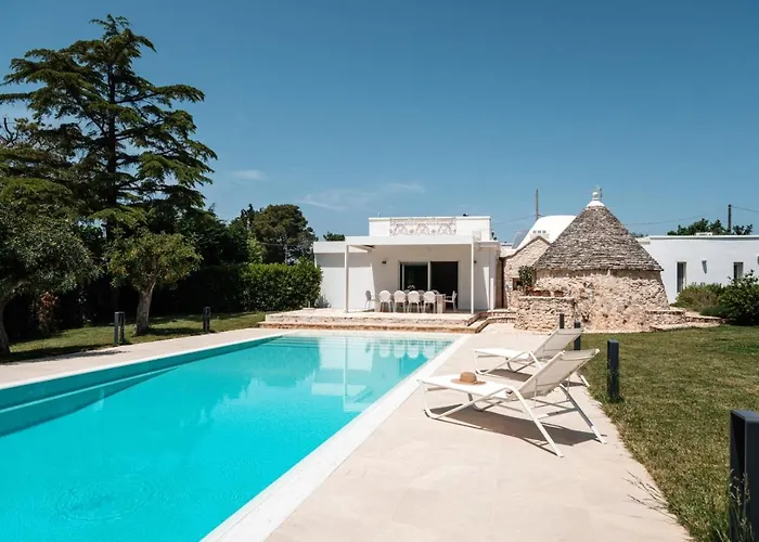 Villa Helloapulia - Design Trulli Sampaolo With Private Pool - Heated On Request - Pet Friendly *