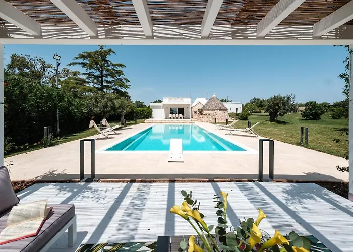 Helloapulia - Design Trulli Sampaolo With Private Pool - Heated On Request - Pet Friendly * ג'ויה דל קולה